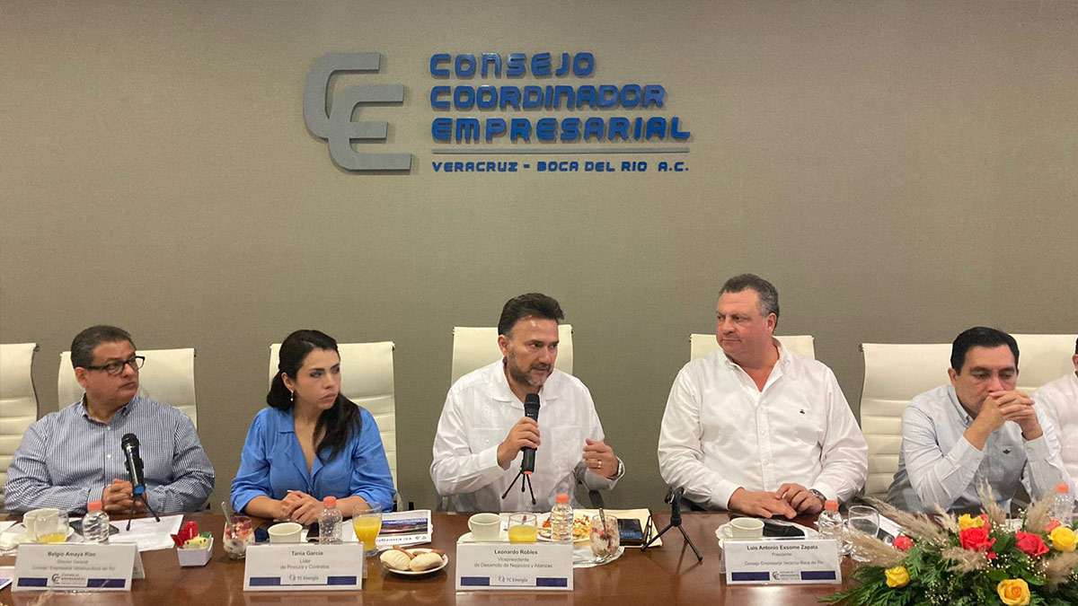 Reconocen empresarios veracruzanos los beneficios del gasoducto Puerta al Sureste